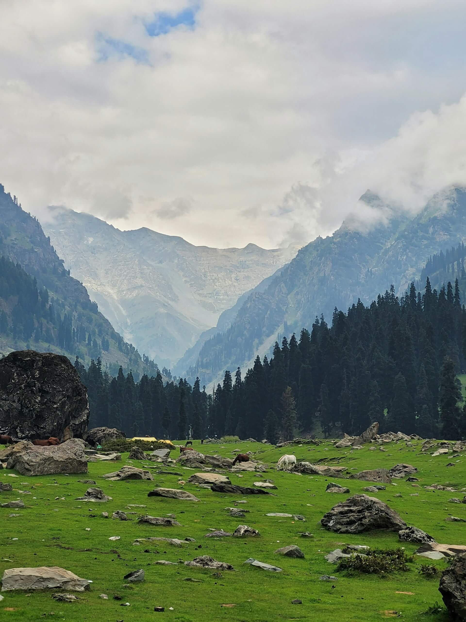 Adventure activities in Kashmir like trekking and skiing